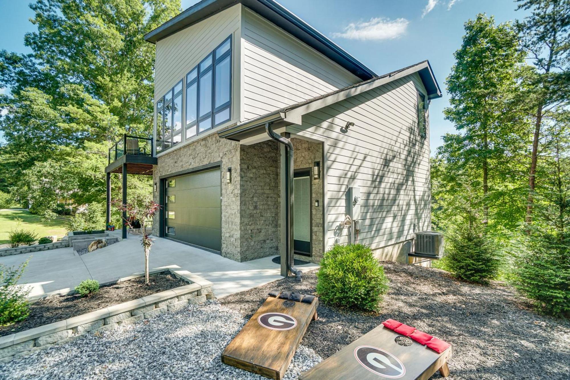 Luxury Modern Home On Golf Course With Game Room! Helen Exteriör bild